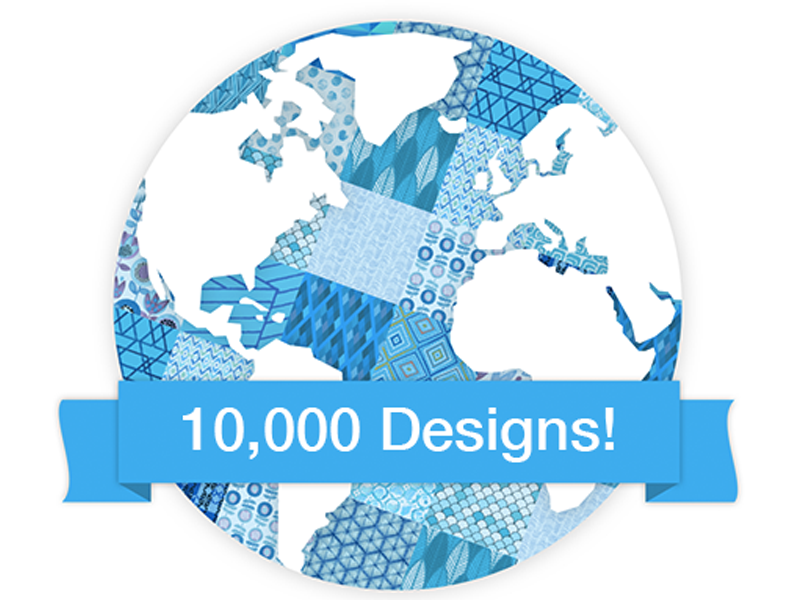 WeaveUp reaches 10,000 designs